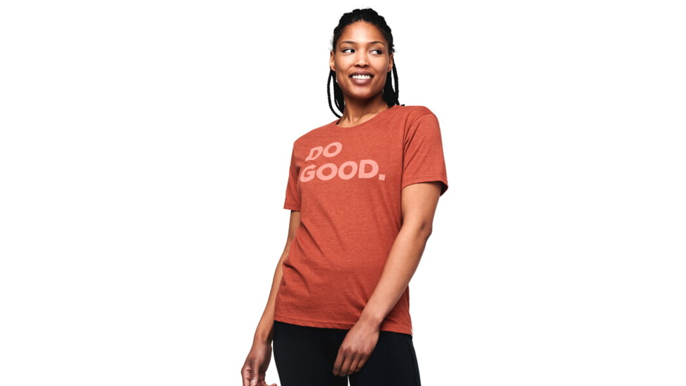 Cotopaxi Do Good T-Shirt - Womens, Spice, Extra Large, TS-S22-DG-SPC-W-XL