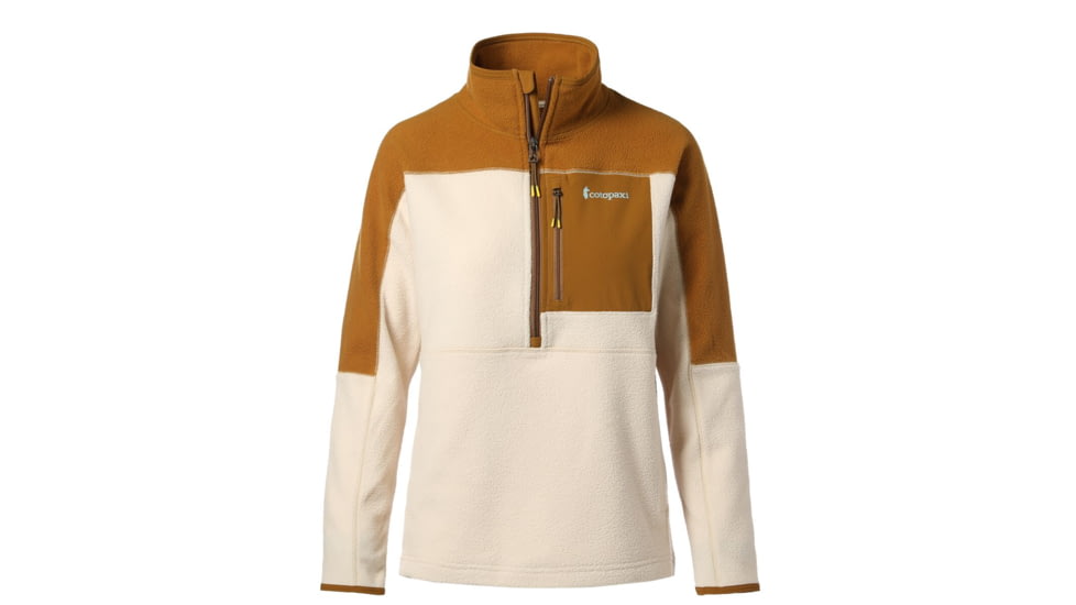 Cotopaxi Dorado Half-Zip Fleece Jacket - Womens, Bronze/Cream, Extra Small, DOR-F20-BRCR-W-XS