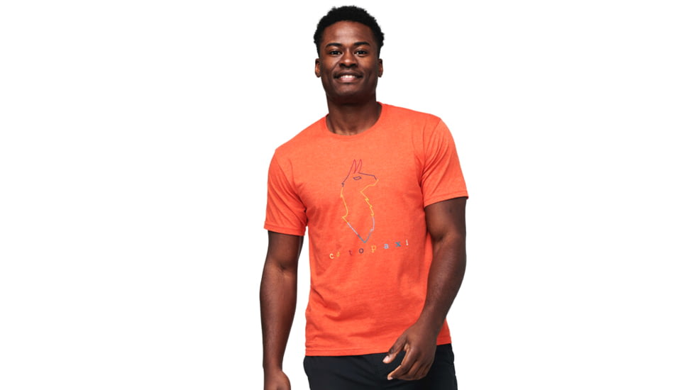 Cotopaxi Electric Llama T-Shirt - Mens, Canyon, Extra Large, TS-S22-COT-CYN-M-XL