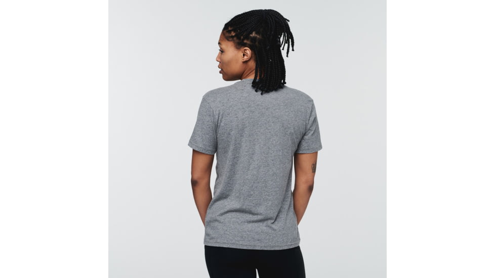 Cotopaxi Electric Llama T-Shirt - Womens, Heather Grey, Large, TS-S22-COT-HGRY-W-L