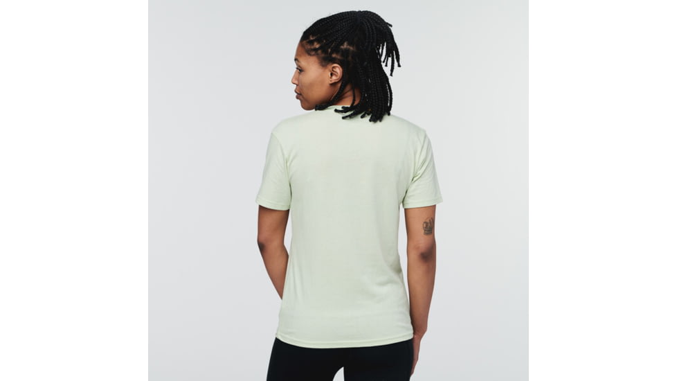 Cotopaxi Electric Llama T-Shirt - Womens, Lichen, Large, TS-S22-COT-LICH-W-L