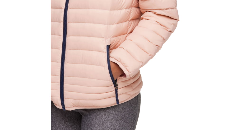 Cotopaxi Fuego Down Hooded Jacket - Kids, Rosewood Stripes, Large, KFDJ-F23-ROSEWS-Kids-L
