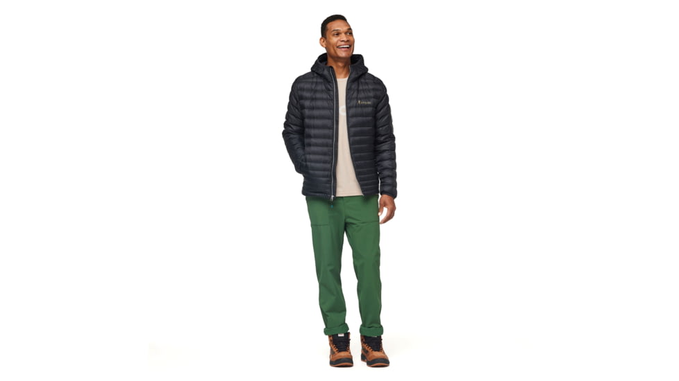 Cotopaxi Fuego Down Hooded Jacket - Mens, Cotopaxi Black, 2XL, FDJ-F23-CPBLK-M-XXL