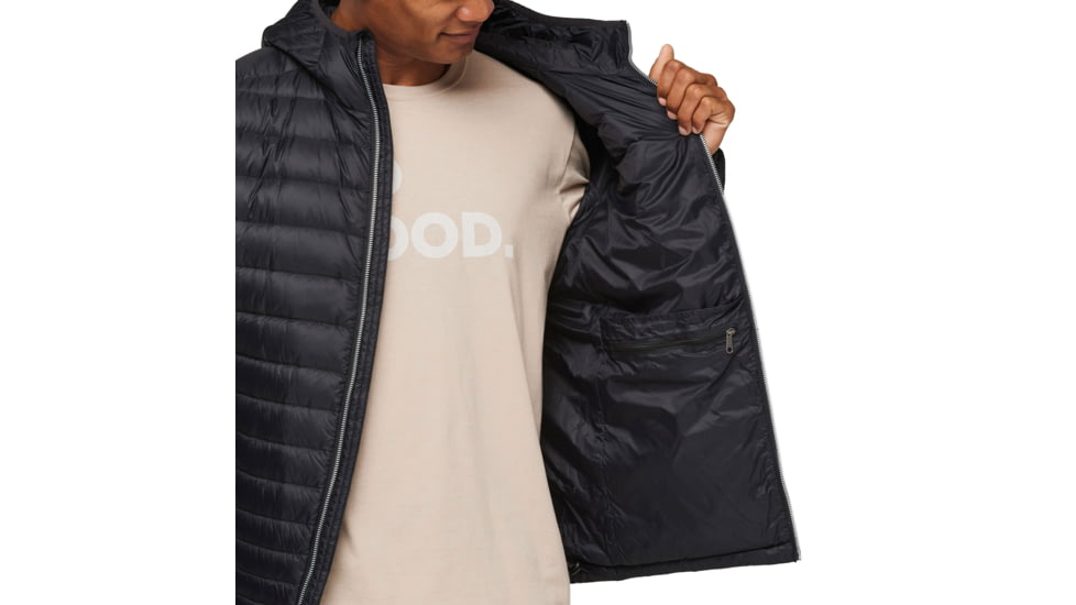 Cotopaxi Fuego Down Hooded Jacket - Mens, Cotopaxi Black, 2XL, FDJ-F23-CPBLK-M-XXL