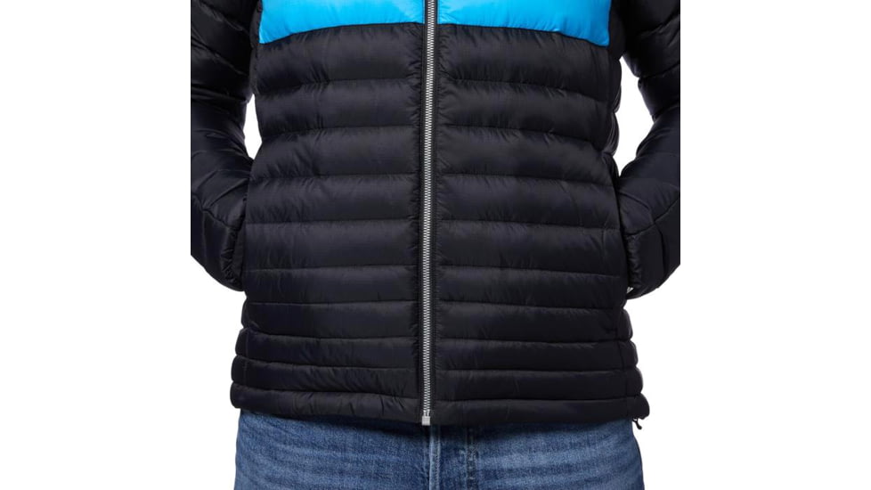 Cotopaxi Fuego Down Hooded Jacket - Mens, Graphite Stripes, Medium, FDJ-F20-GRPHST-M-M