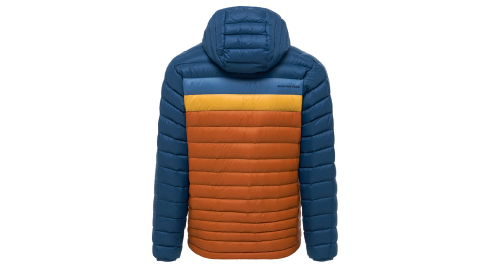 Cotopaxi Fuego Down Hooded Jacket - Mens, Indigo/Mezcal, Extra Large, FDJ-F21-INDMZ-M-XL