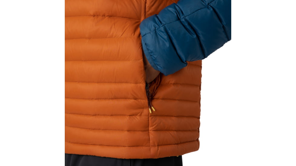 Cotopaxi Fuego Down Hooded Jacket - Mens, Indigo/Mezcal, Extra Large, FDJ-F21-INDMZ-M-XL