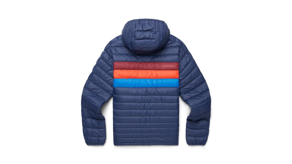 Cotopaxi Fuego Down Hooded Jacket - Mens, Ink Stripes, Small, FDJ-F23-INKS-M-S