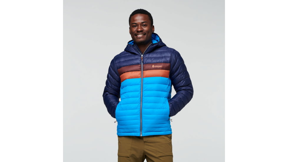 Cotopaxi Fuego Down Hooded Jacket - Mens, Maritime/Saltwater, Medium, FDJ-F22-MTSW-M-M
