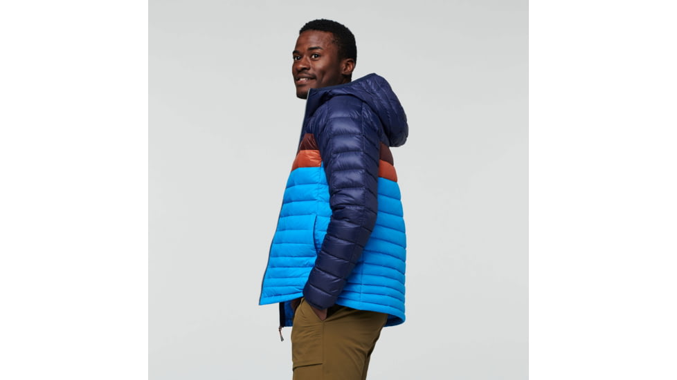Cotopaxi Fuego Down Hooded Jacket - Mens, Maritime/Saltwater, Medium, FDJ-F22-MTSW-M-M