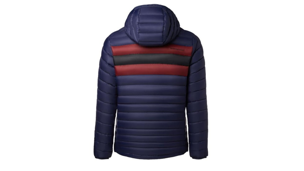 Cotopaxi Fuego Down Hooded Jacket - Mens, Maritime Stripes, Medium, FDJ-F20-MTMS-M-M