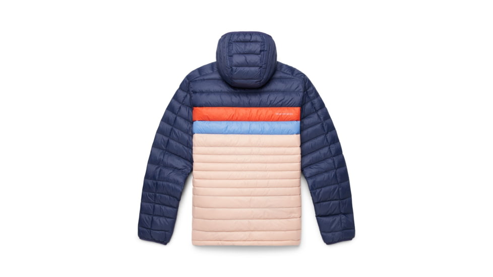 Cotopaxi Fuego Down Hooded Jacket - Womens, Ink/Rosewood, 2X, FDHJP-F23-INKRO-W-2X