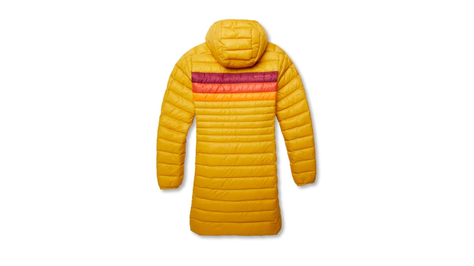 Cotopaxi Fuego Down Parka - Womens, Amber Stripes, Small, FLJ-F22-AMBS-W-S