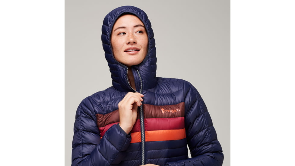 Cotopaxi Fuego Down Parka - Womens, Maritime Stripes, Extra Small, FLJ-F22-MTMS-W-XS
