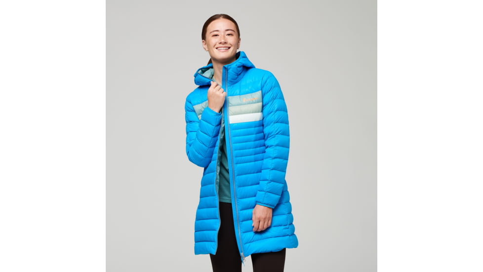 Cotopaxi Fuego Down Parka - Womens, Saltwater Stripes, Small, FLJ-F22-SLTRS-W-S