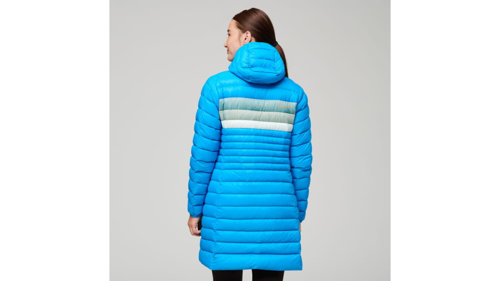 Cotopaxi Fuego Down Parka - Womens, Saltwater Stripes, Small, FLJ-F22-SLTRS-W-S