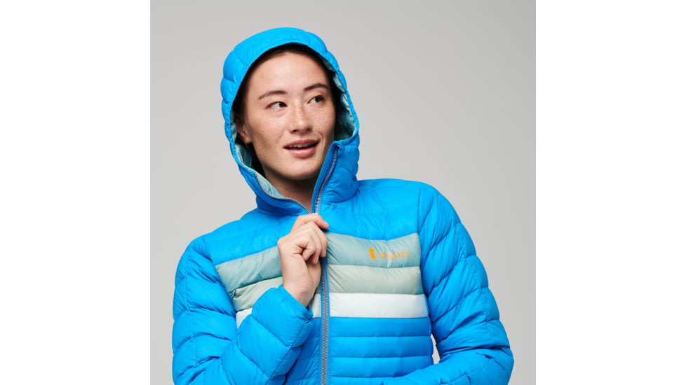 Cotopaxi Fuego Down Parka - Womens, Saltwater Stripes, Small, FLJ-F22-SLTRS-W-S