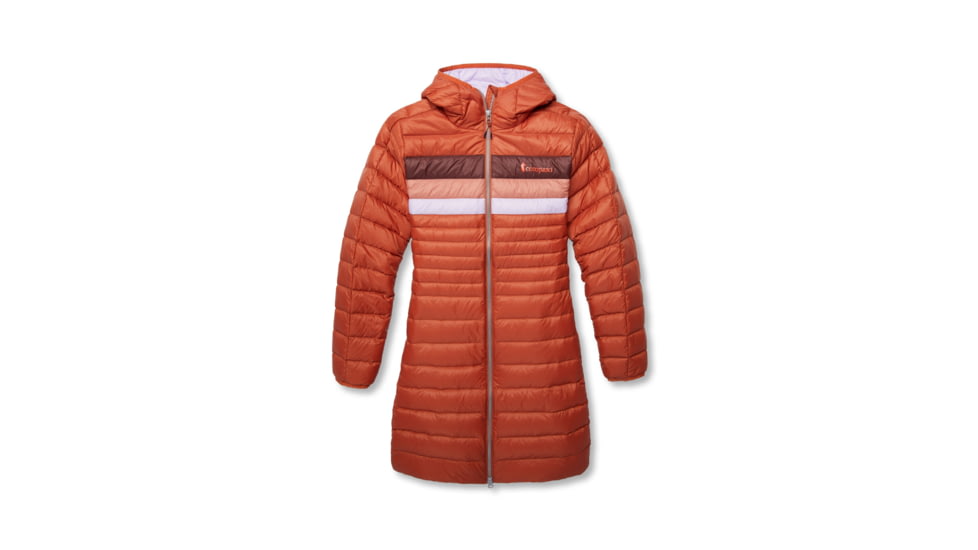 Cotopaxi Fuego Down Parka - Womens, Spice Stripes, Small, FLJ-F22-SPICS-W-S