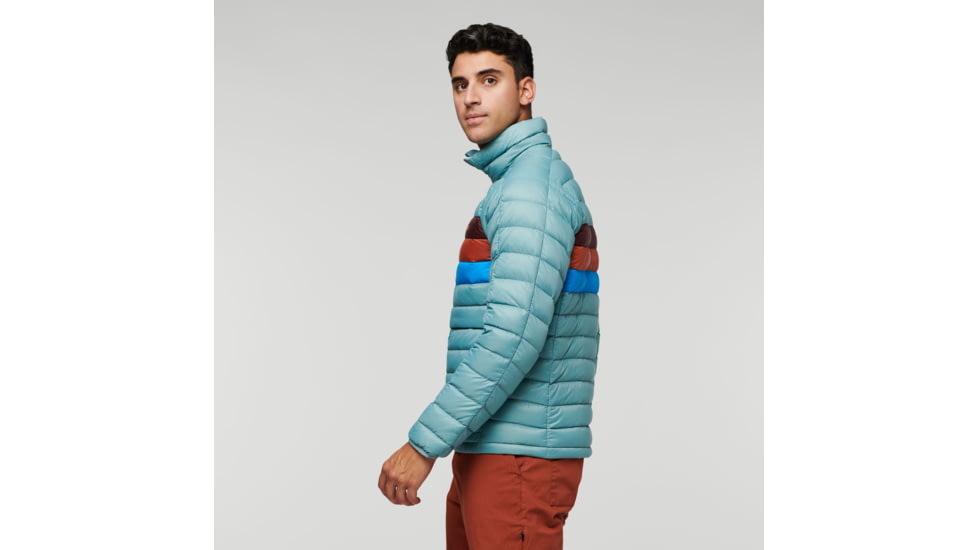 Cotopaxi Fuego Down Pullover - Mens, Bluegrass Stripes, 3XL, FDP-F22-BLGS-M-XXXL