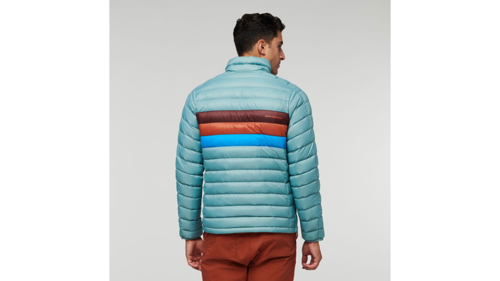 Cotopaxi Fuego Down Pullover - Mens, Bluegrass Stripes, 3XL, FDP-F22-BLGS-M-XXXL