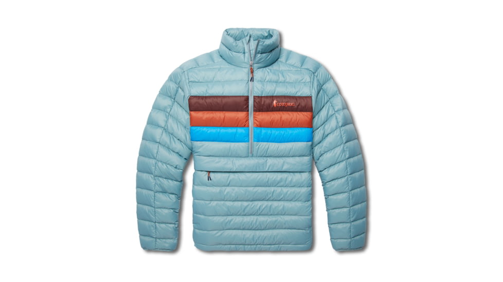 Cotopaxi Fuego Down Pullover - Mens, Bluegrass Stripes, 3XL, FDP-F22-BLGS-M-XXXL