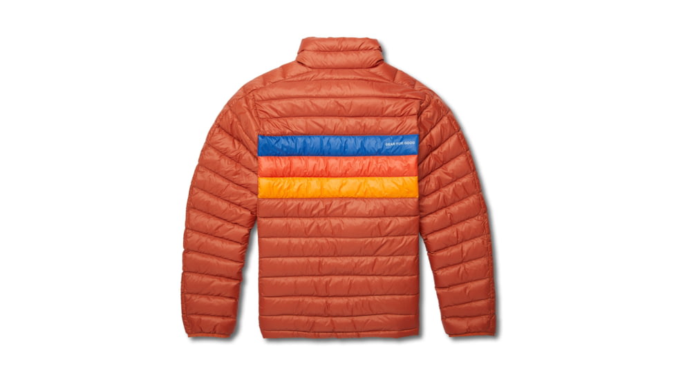 Cotopaxi Fuego Down Pullover - Mens, Spice Stripes, Extra Large, FDP-F22-SPICS-M-XL