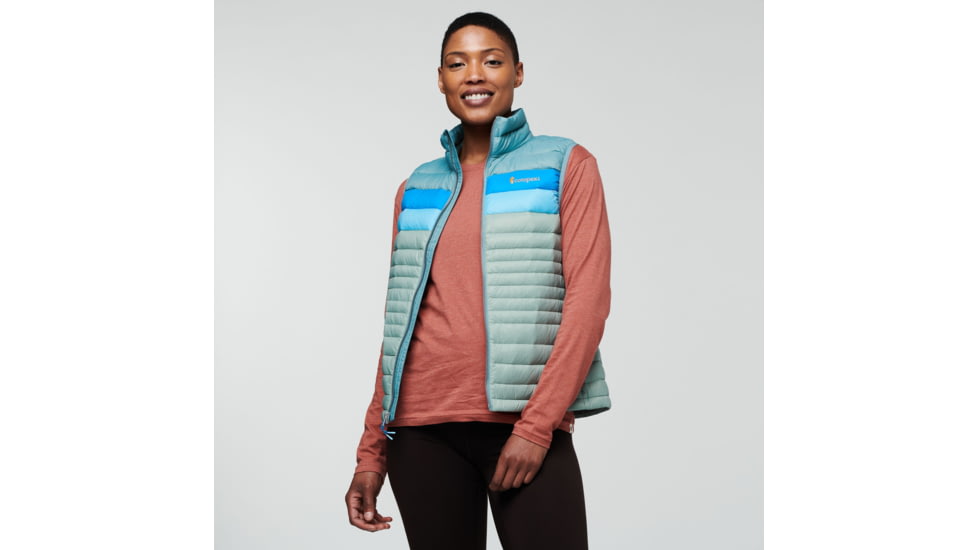 Cotopaxi Fuego Down Vest - Womens, Bluegrass/Silver Leaf, 2XS, FDV-F22-BLGSL-W-XXS