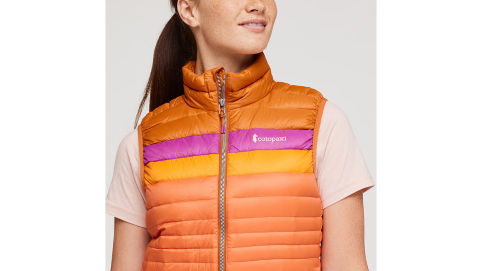 Cotopaxi Fuego Down Vest - Womens, Mezcal/Nectar, Medium, FDV-S23-MZNTR-W-M