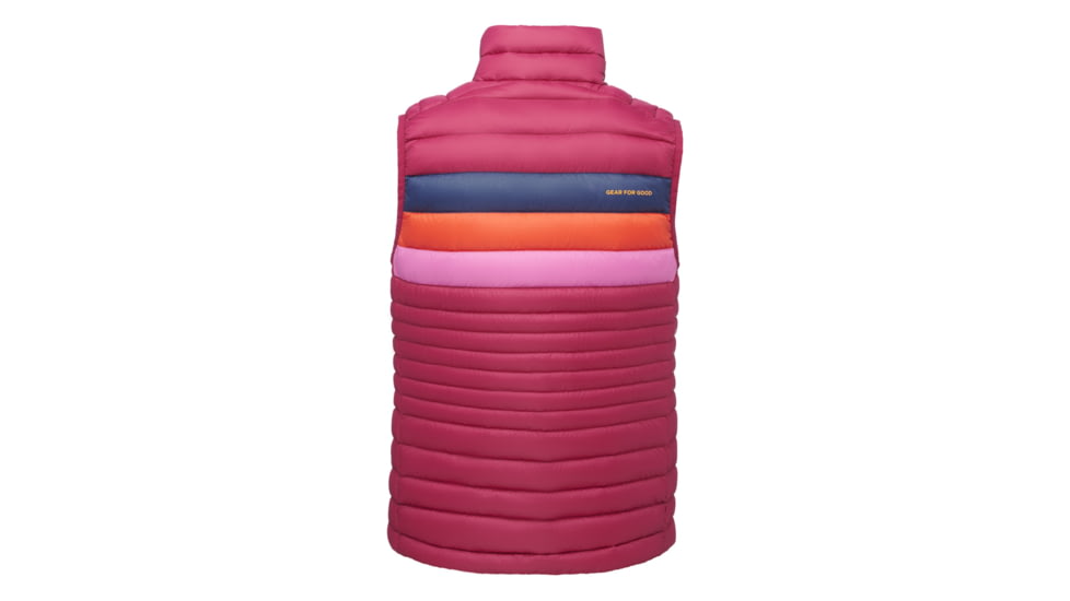 Cotopaxi Fuego Down Vest - Womens, Raspberry, 2XL, FDV-S22-RASP-W-XXL