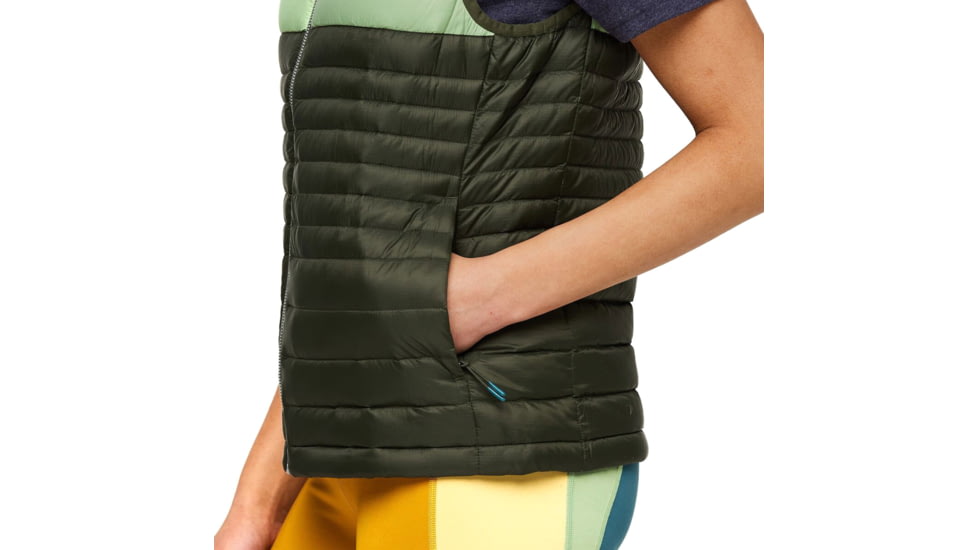 Cotopaxi Fuego Down Vest - Womens, Wine Stripes, Extra Large, FDV-F23-WINES-W-XL