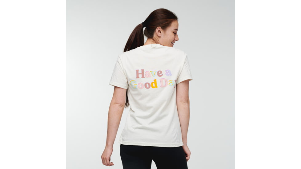 Cotopaxi Good Day T-Shirt - Womens, Bone, Extra Large, TS-S22-GDAY-BONE-W-XL