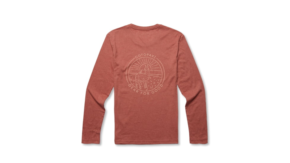Cotopaxi Hello Llama Long-Sleeve T-Shirt - Womens, Earthen, Extra Large, LS-F22-HLL-EART-W-XL
