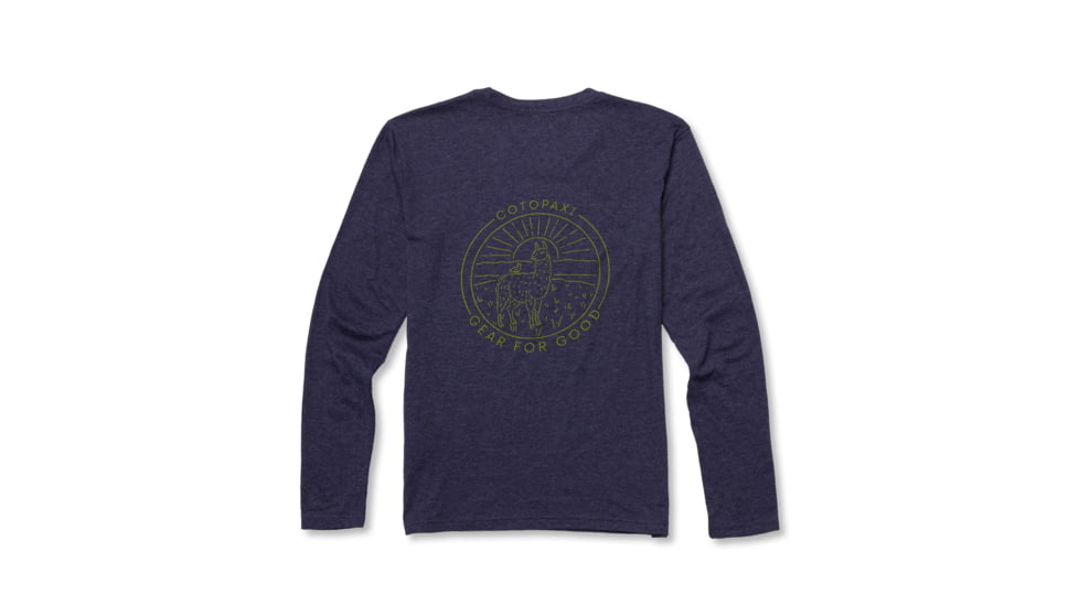 Cotopaxi Hello Llama Long-Sleeve T-Shirt - Womens, Maritime, Small, LS-F22-HLL-MTM-W-S