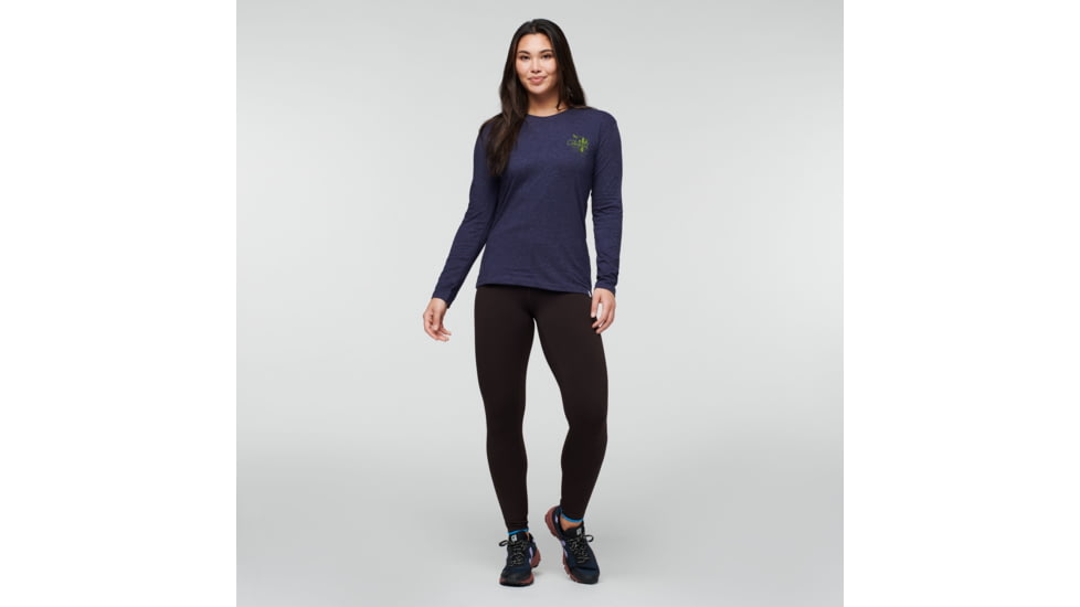 Cotopaxi Hello Llama Long-Sleeve T-Shirt - Womens, Maritime, Small, LS-F22-HLL-MTM-W-S