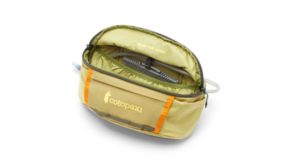 Cotopaxi Lagos 5L Hydration Hip Pack, Lemongrass/Cedar, One Size, LG5-S24-LMGCD