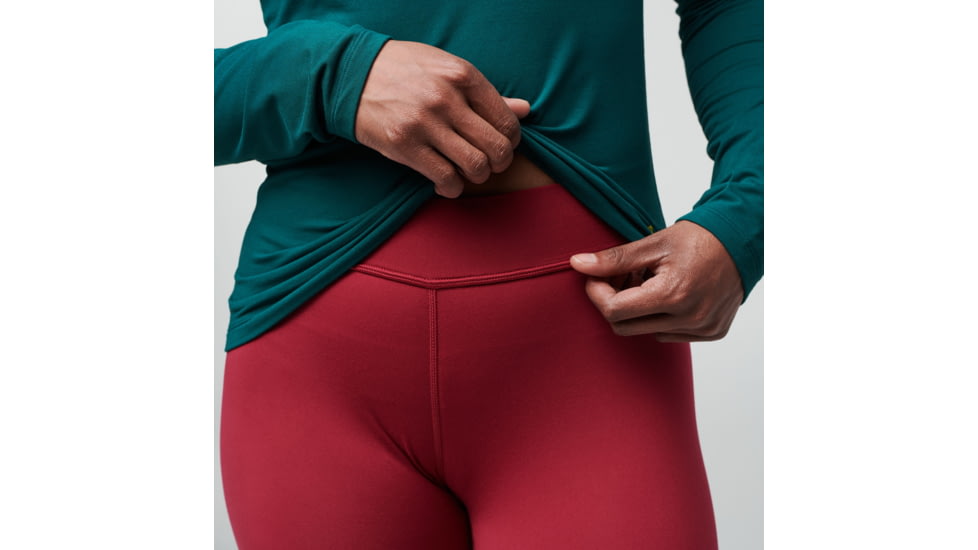 Cotopaxi Liso Baselayer Bottom - Womens, Raspberry, Extra Small, BSLT-F22-RAZ-W-XS