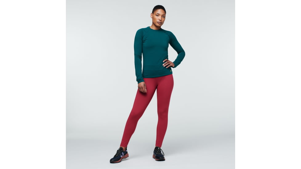 Cotopaxi Liso Baselayer Bottom - Womens, Raspberry, Extra Small, BSLT-F22-RAZ-W-XS