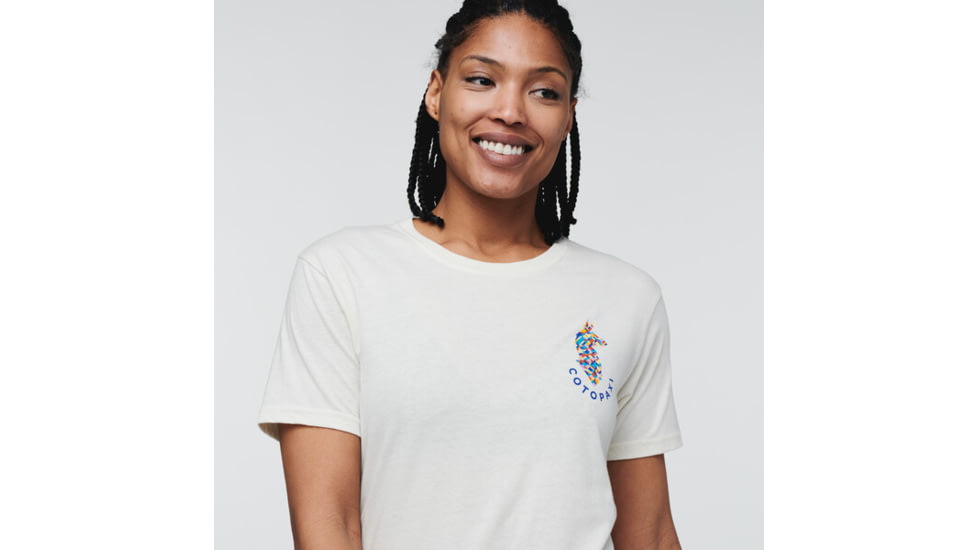 Cotopaxi Llama Lover T-Shirt - Womens, Bone, Extra Large, TS-S22-GLM-BONE-W-XL