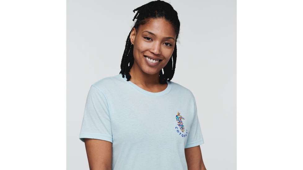Cotopaxi Llama Lover T-Shirt - Womens, Ice, Medium, TS-S22-GLM-ICE-W-M