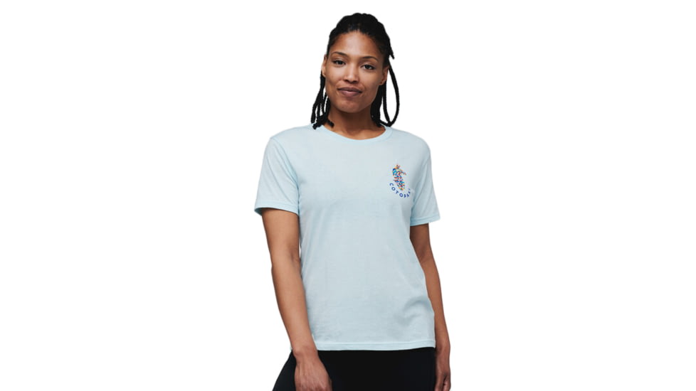 Cotopaxi Llama Lover T-Shirt - Womens, Ice, Medium, TS-S22-GLM-ICE-W-M