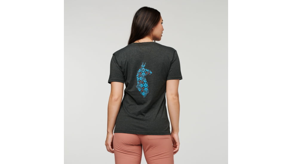 Cotopaxi Llama Lover T-Shirt - Womens, Iron, Extra Large, TS-F22-GLM-IRON-W-XL