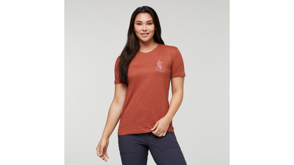 Cotopaxi Llama Lover T-Shirt - Womens, Spice, Extra Large, TS-F22-GLM-SPIC-W-XL