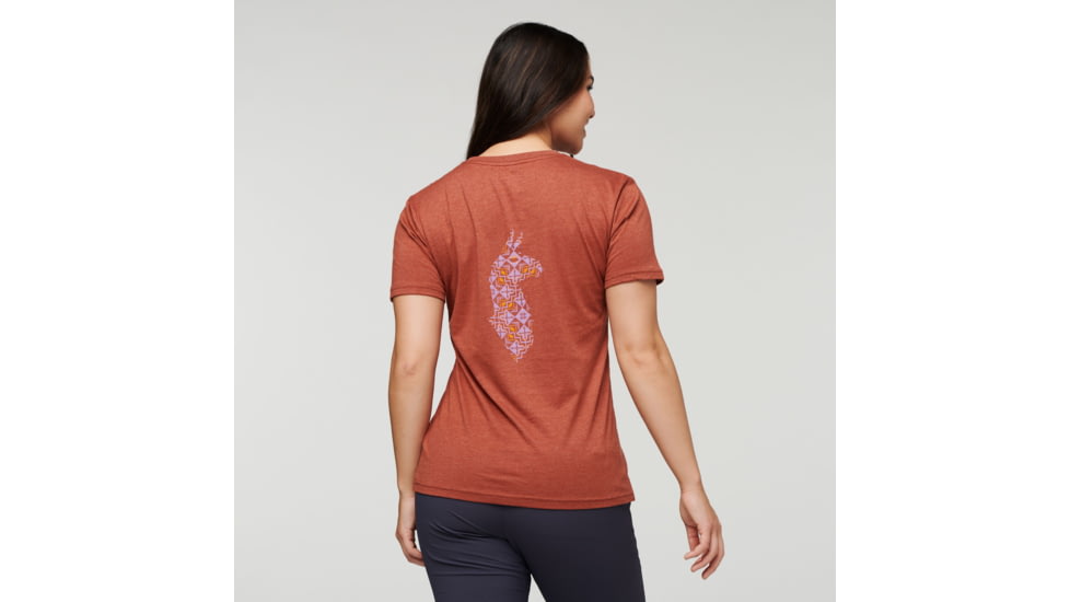 Cotopaxi Llama Lover T-Shirt - Womens, Spice, Extra Large, TS-F22-GLM-SPIC-W-XL