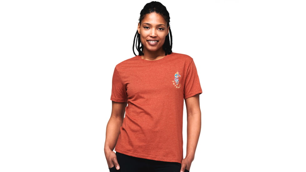 Cotopaxi Llama Lover T-Shirt - Womens, Spice, Large, TS-S22-GLM-SPC-W-L