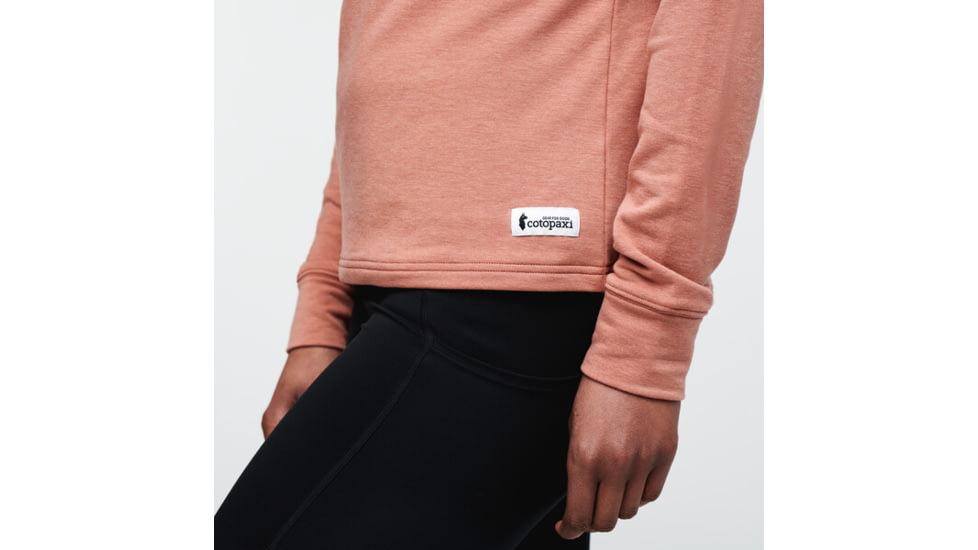 Cotopaxi Lozano Quarter Zip Fleece - Womens, Earthen Heather, Medium, TQZ-S22-EART-W-M