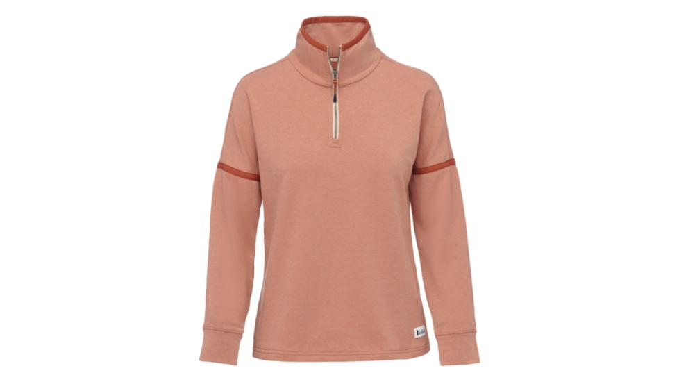 Cotopaxi Lozano Quarter Zip Fleece - Womens, Earthen Heather, Medium, TQZ-S22-EART-W-M