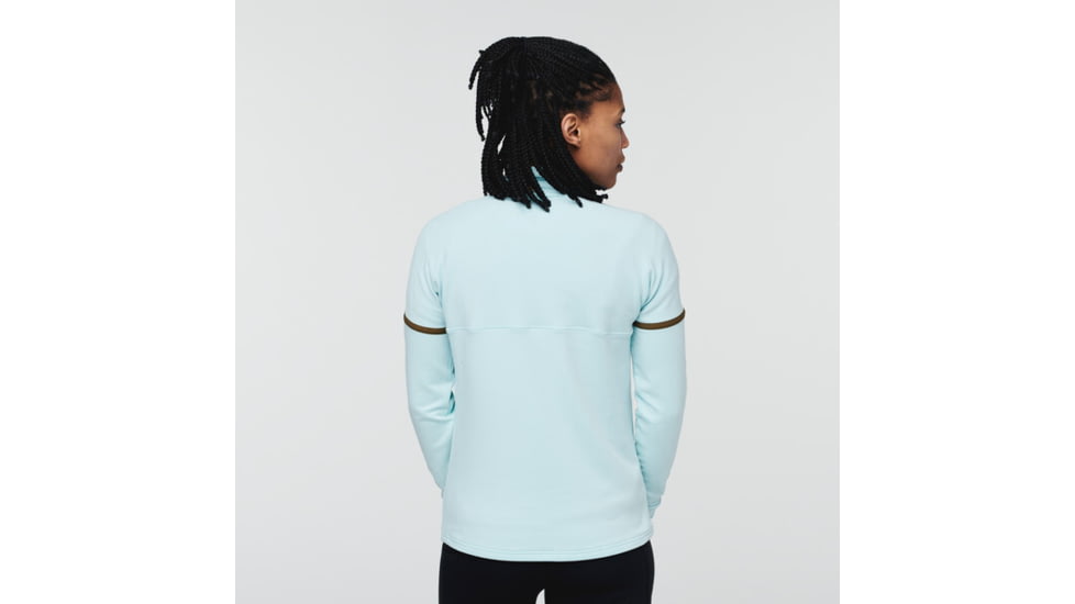Cotopaxi Lozano Quarter Zip Fleece - Womens, Ice Heather, Small, TQZ-S22-ICE-W-S
