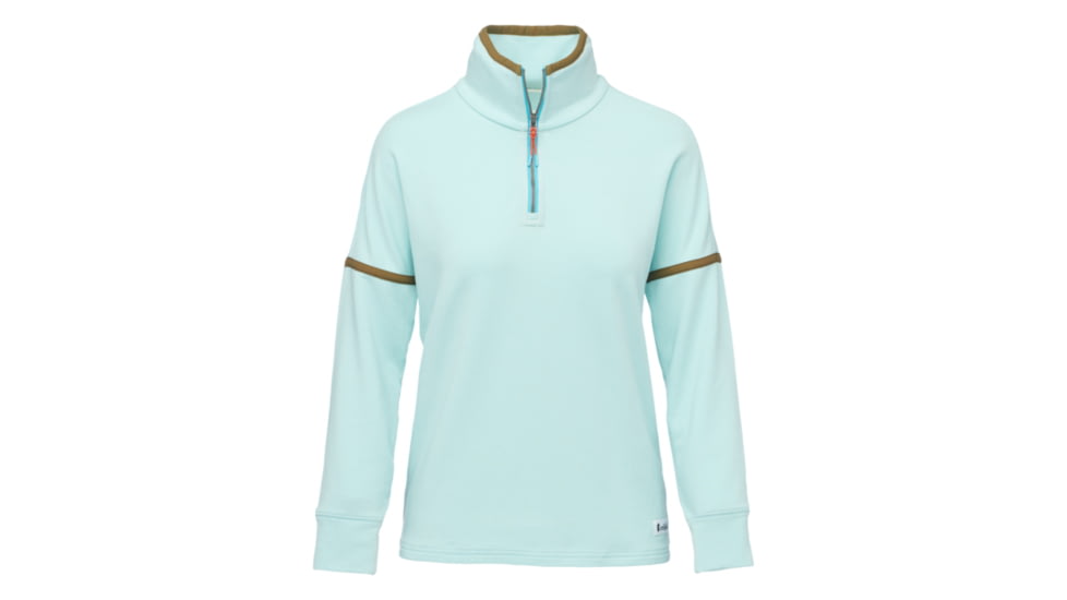 Cotopaxi Lozano Quarter Zip Fleece - Womens, Ice Heather, Small, TQZ-S22-ICE-W-S