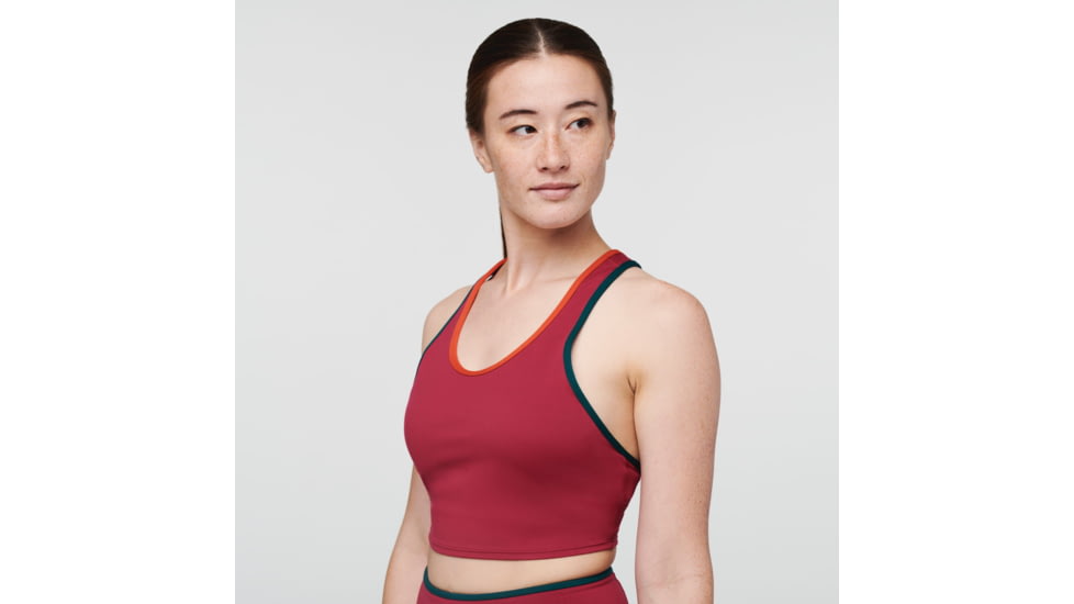 Cotopaxi Mari Crop Top - Womens, Raspberry, Large, MCT-S22-RASP-W-L