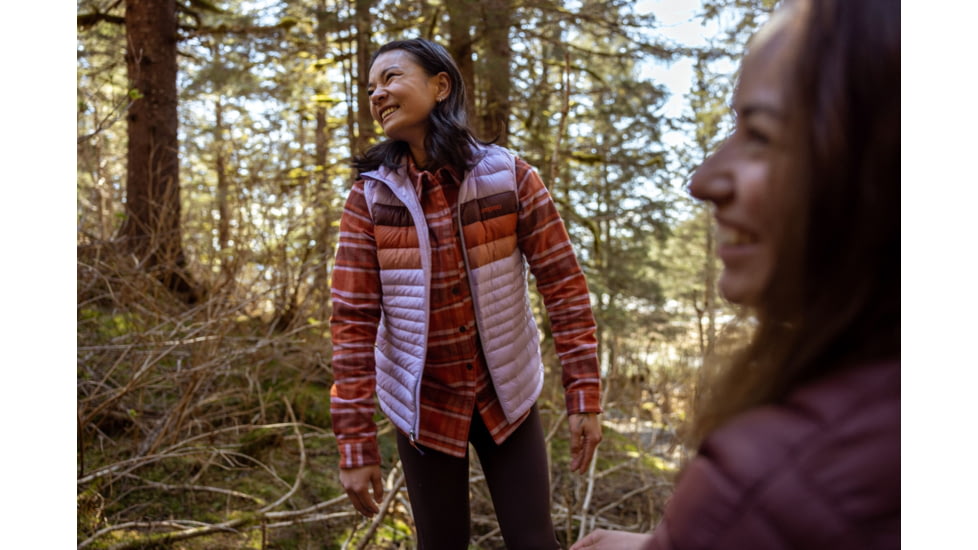 Cotopaxi Mero Flannel Shirt - Womens, Spice Plaid, Large, LSFL-F22-SPICP-W-L